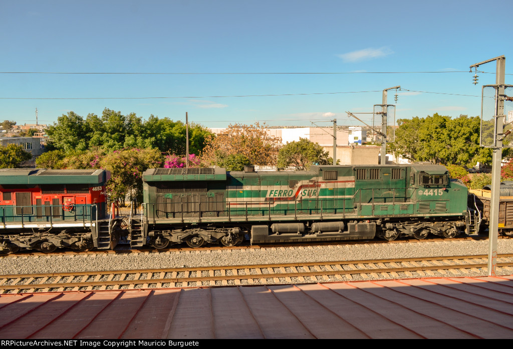 FSRR AC4400 Locomotive in a train